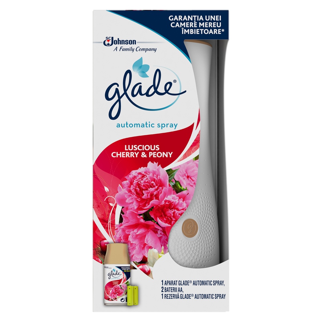 Glade sparat + rezerva Cherry&Peony