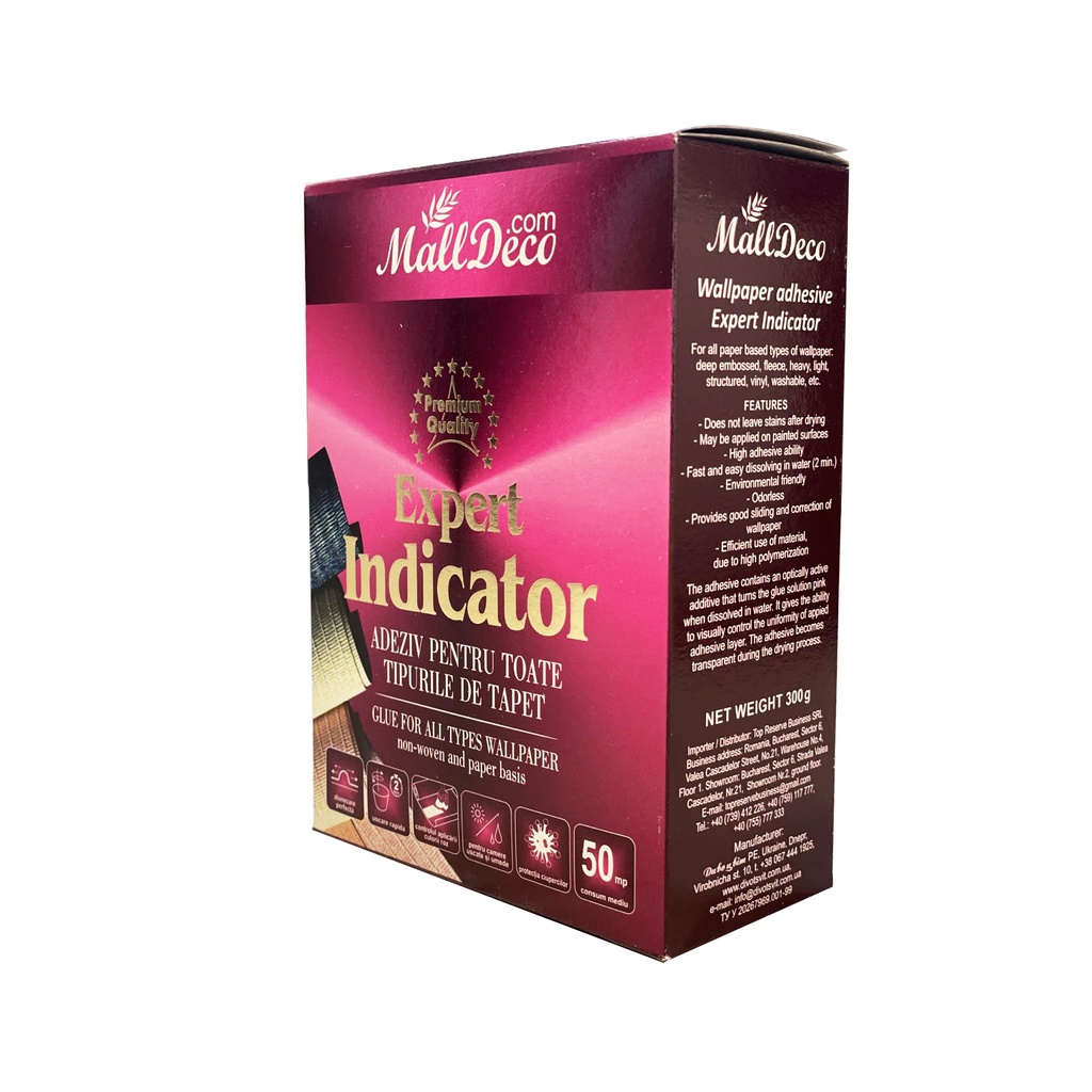 Adeziv MallDeco pentru tapet expert indicator 300 gr