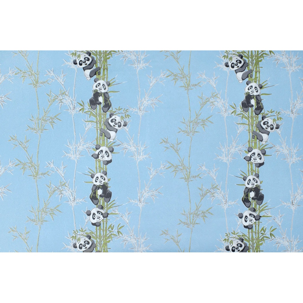 Tapet MallDeco Panda Decor, 1427-5 vinil pe suport de flizelin, pentru living , dimensiune 1.06 m x 10,05m