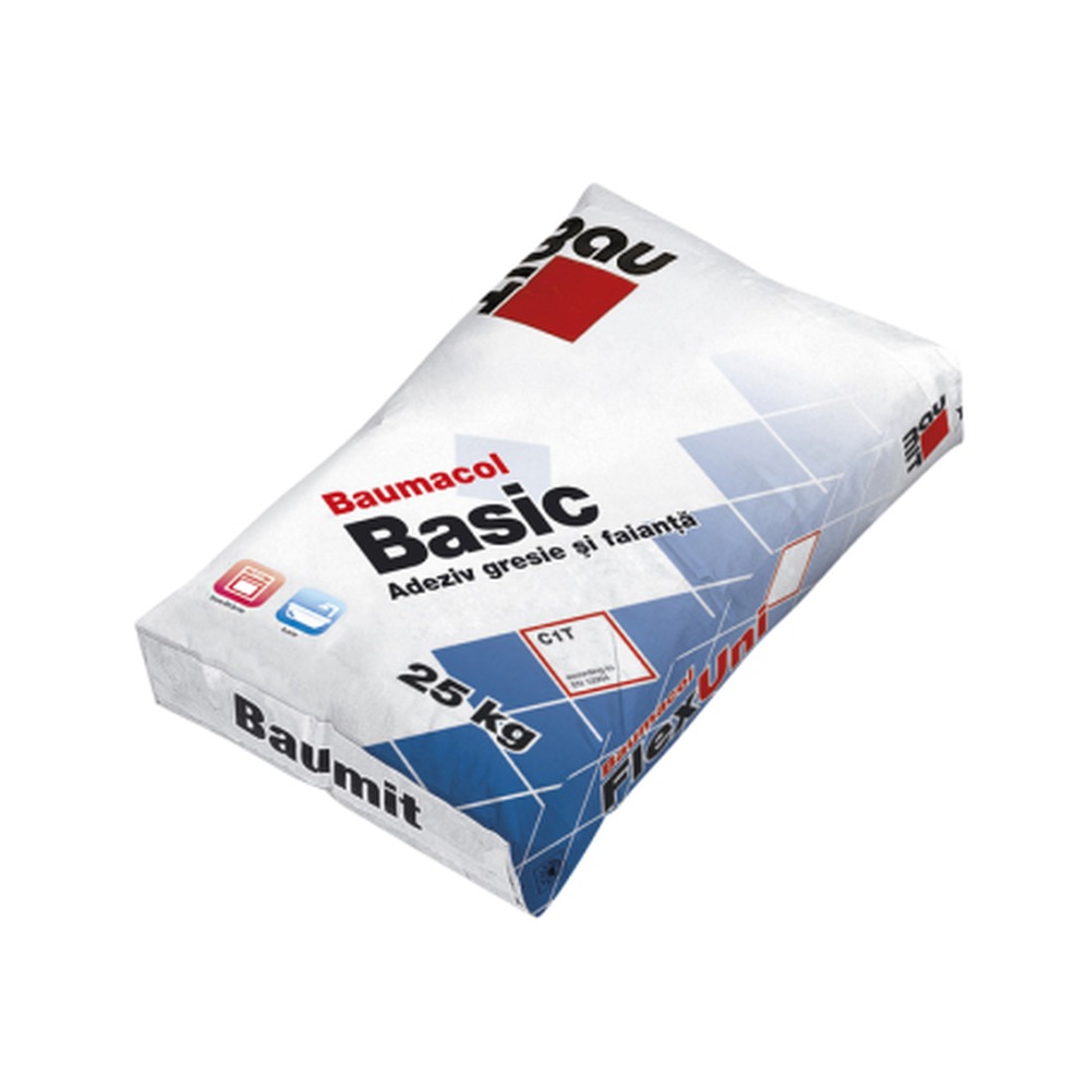 Baumit Baumacol Basic, adeziv gresie și faianță, interior 25 kg