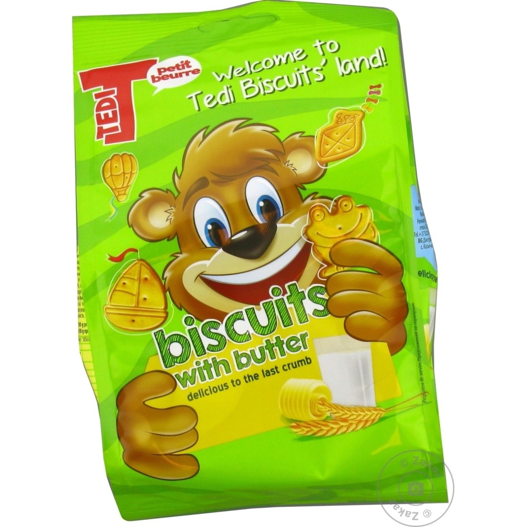 Tedi biscuiti cu unt 100 gr