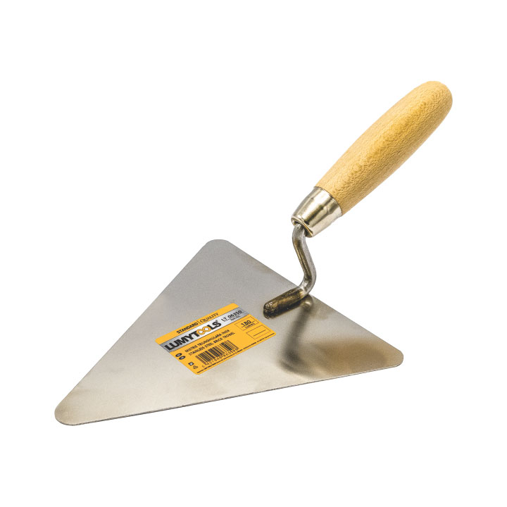 Mistrie trapezoidală inox, 180 mm