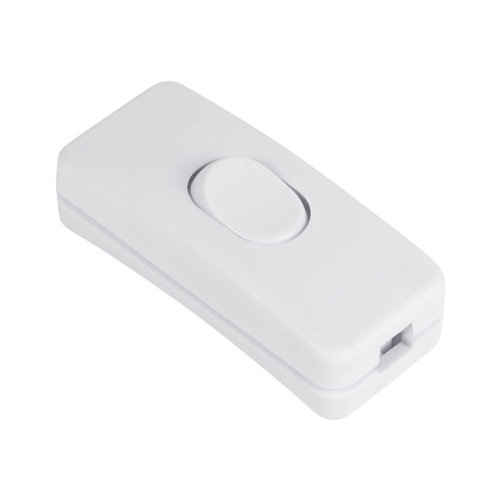 Întrerupător pe fir Novelite, alb