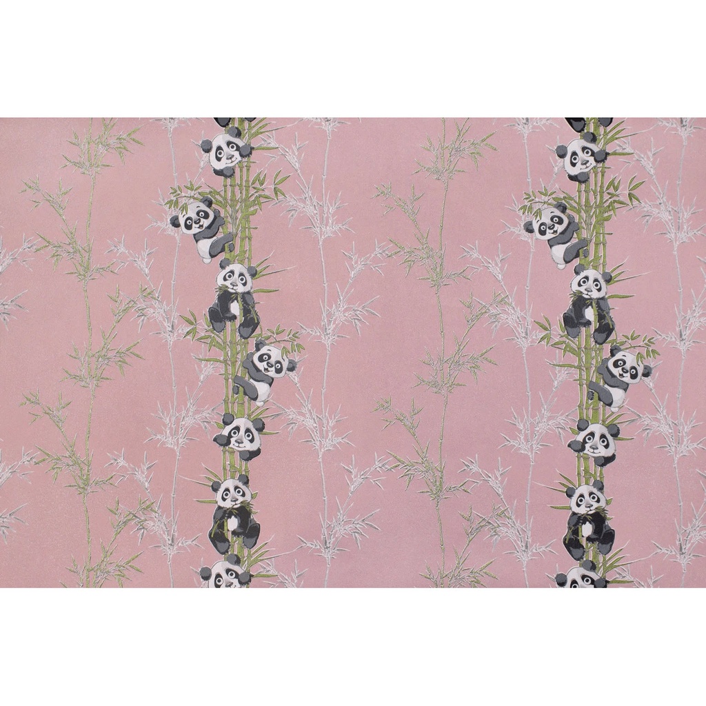Tapet MallDeco Panda Decor, 1427-3 vinil pe suport de flizelin, pentru living , dimensiune 1.06 m x 10,05m