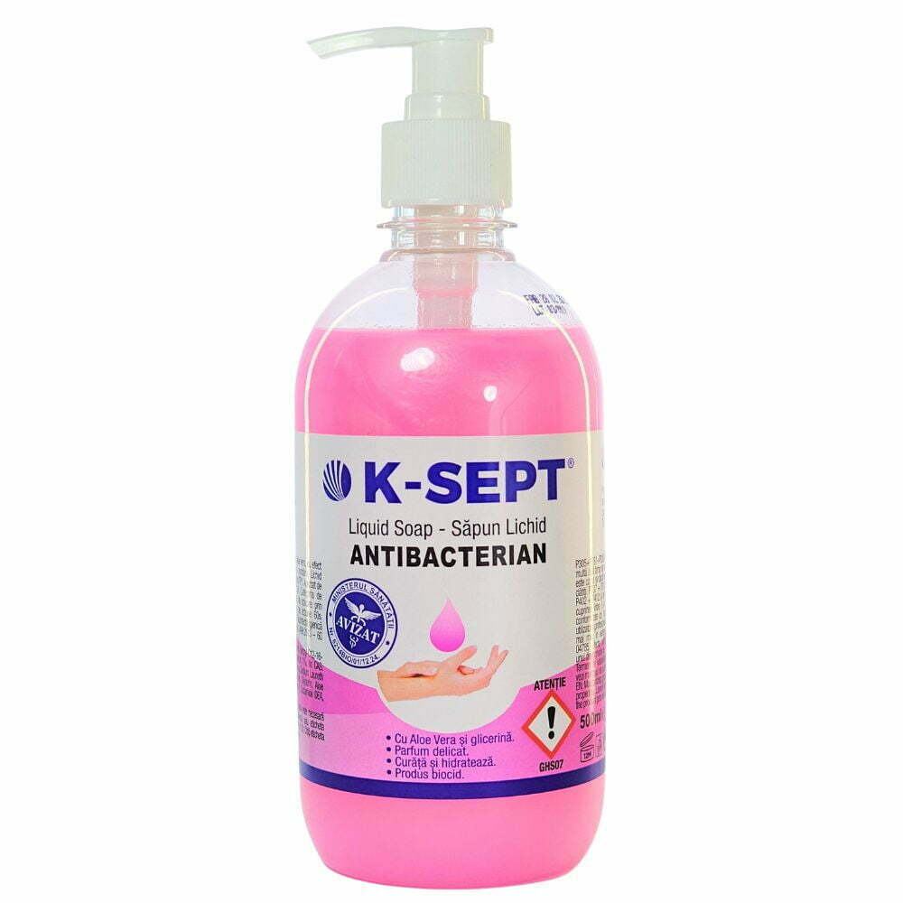 Sapun lichid antibacterian K-SEPT 500 ml