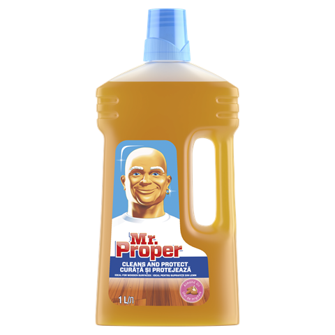 Detergent universal MR. PROPER pentru pardoseli din lemn, 1 l