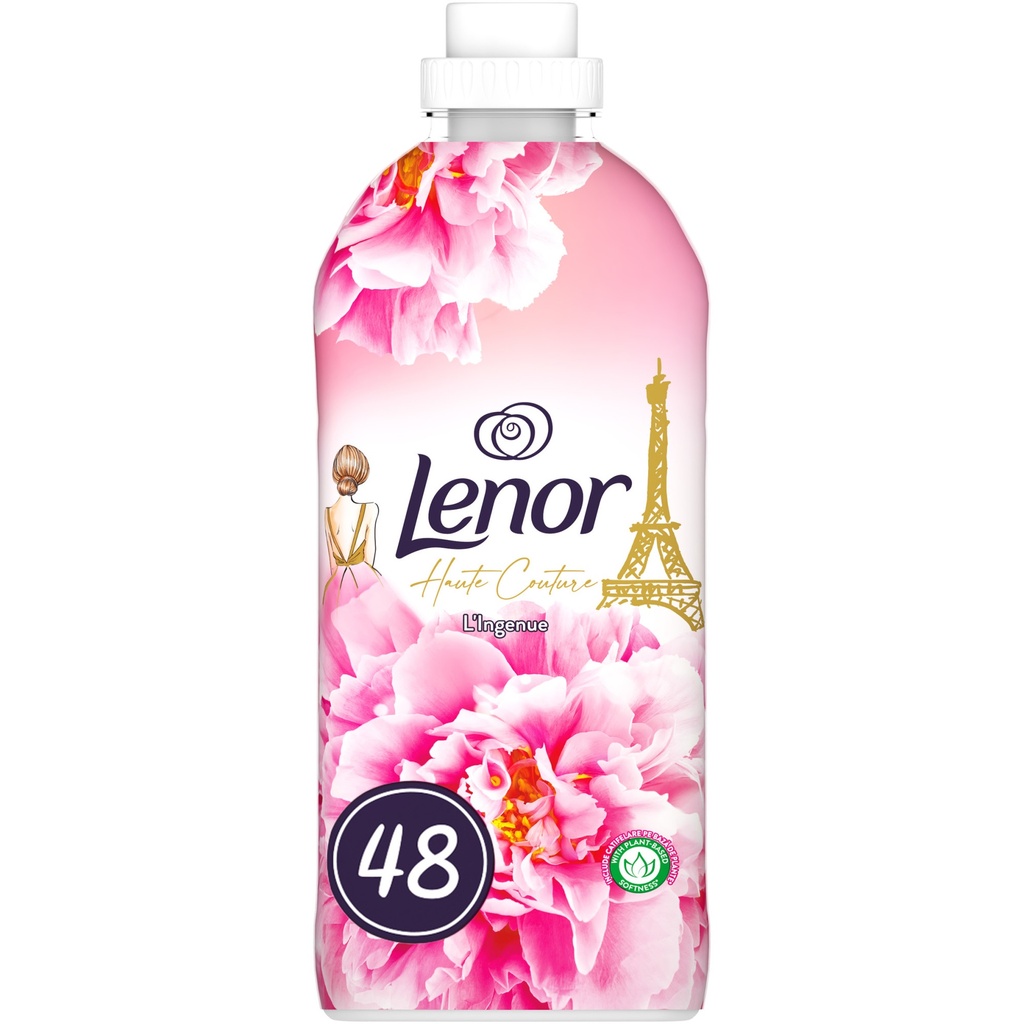 Balsam de rufe LENOR Haute Couture Lingenue, 48 spalari, 1.2 l