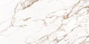 Faianta interior porțelanată glazurată Augusta White, rectificata 30.8x60.8 cm, 1.5 mp