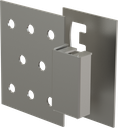 Uşiţă acces cadă magnetică, AVD005 fixă aplicată