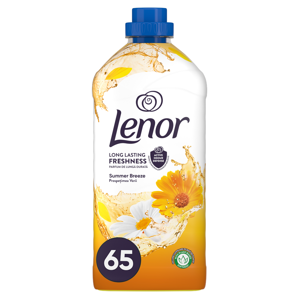 Balsam de rufe LENOR Summer Breeze, 65 spalari, 1.625 l