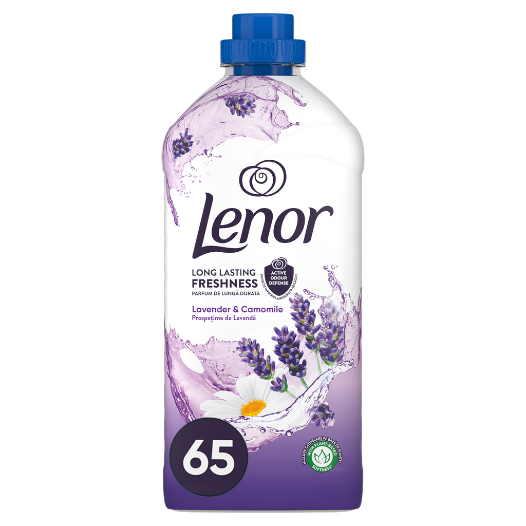 Balsam de rufe LENOR Lavender & Camomille, 65 spalari, 1.625 l
