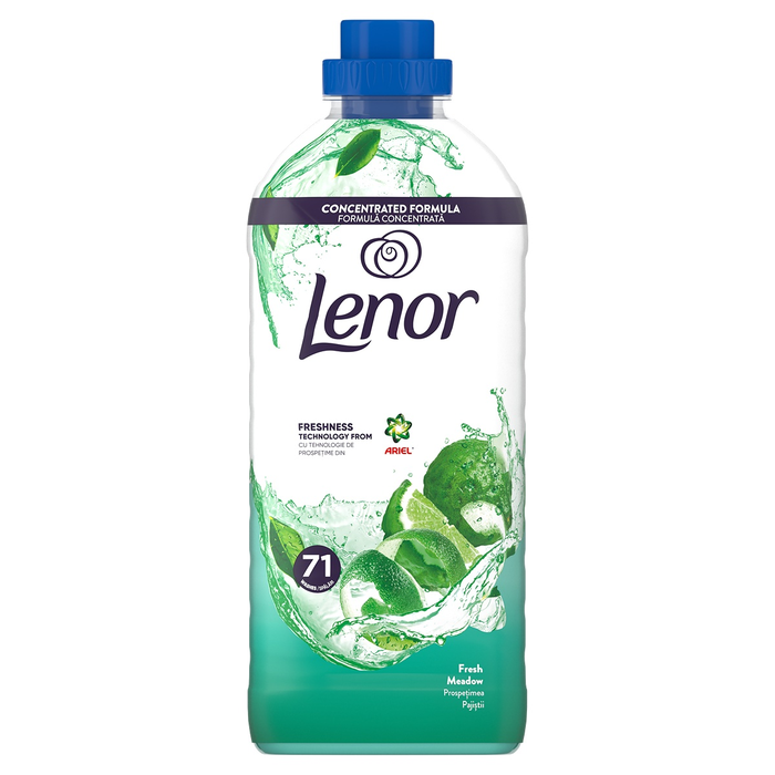 LENOR Fresh Meadow, balsam de rufe, 71 spalari, 1.491 l