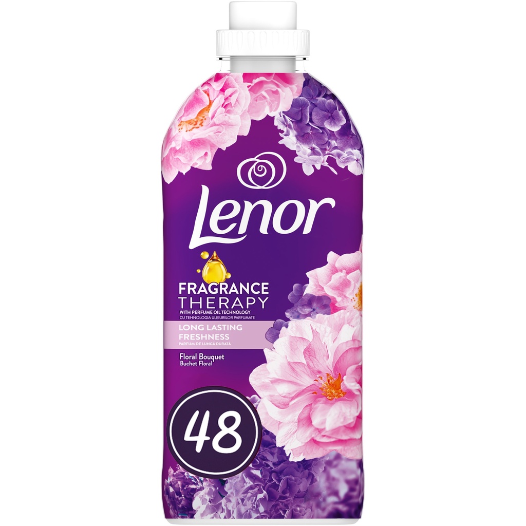 Balsam de rufe LENOR Floral Bouquet, 48 spalari, 1.2 l