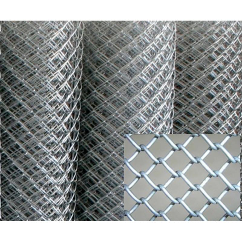 Plasă împletită din sârmă zn 2.8 mm, ochiuri 50x50mm, 2x10 ml