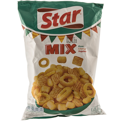 Star Mix Pizza/Chesse/Paprika verde 90 gr