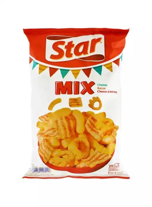 Star Mix Cheese/Bacon/Ketchup rosu 90 gr