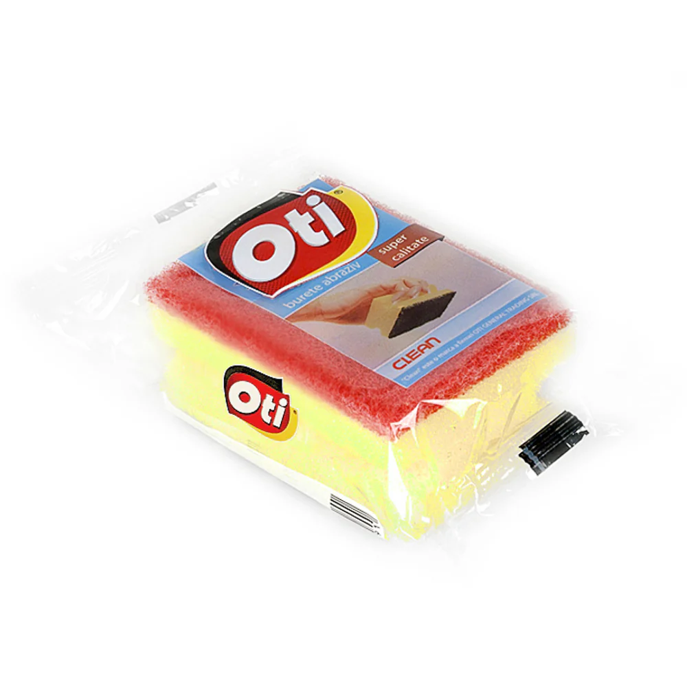 Burete de vase cu canelură, 85x65x40 mm