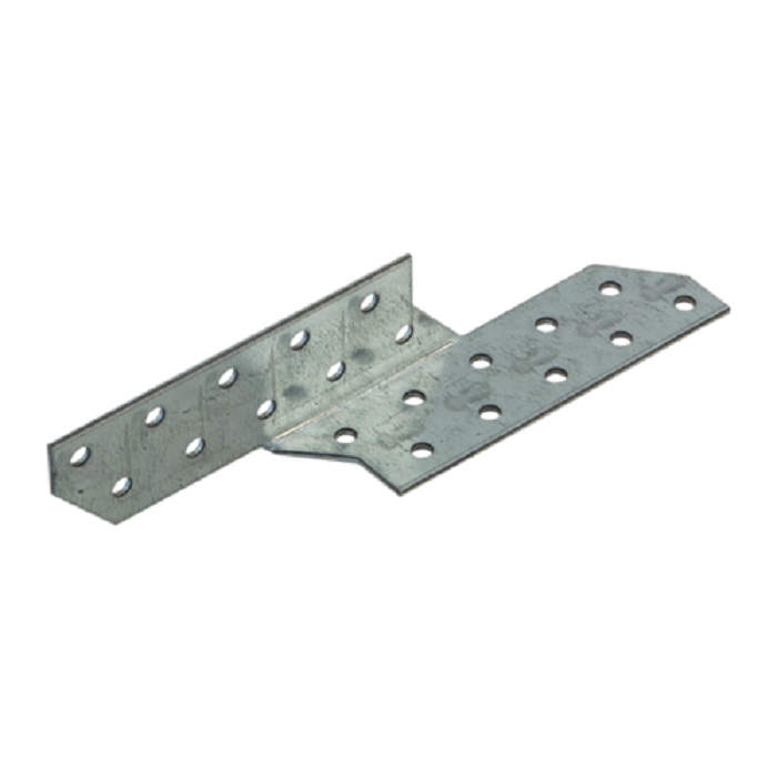 Ancoră pană-căprior fixare stânga din oțel zincat, 32x32x170x2 mm