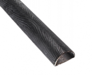Mână curentă din țeavă amprentată tip scoarță, 6 ml