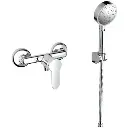 Baterie duș monocomandă Notus, crom