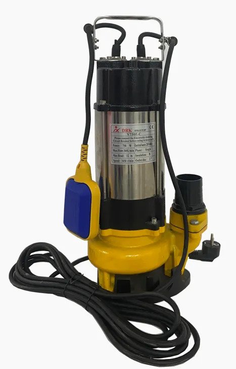 Pompa submersibila apa murdara cu plutitor DRK V750F-C