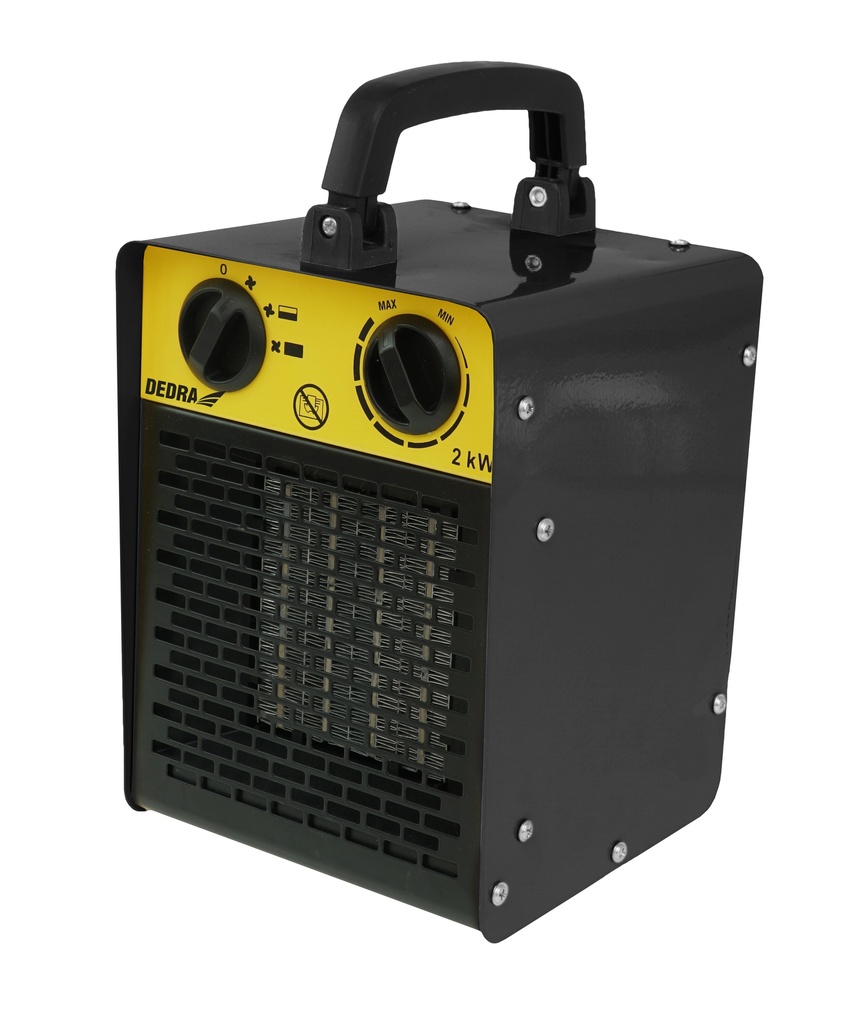 Aerotermă Electrică cu Rezistență Ceramică DEDRA, PTC EH 2000 - 2000W