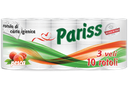 [ST_5456] Set hartie igienica PARISS 10 buc 3 straturi