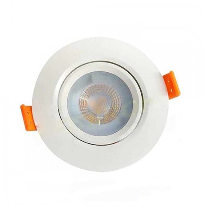 Spot LED încastrabil rotund Wellmax, 3W, 350 lumeni, temperatura lumină 6500K