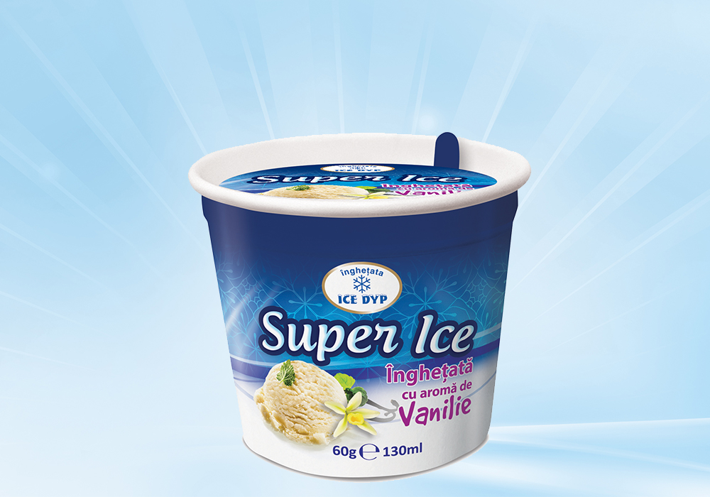Înghețată pahar Super Ice Dyp, 130 ml