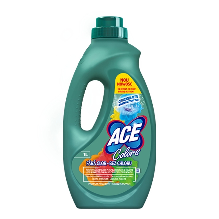 Solutie pentru indepartarea petelor Ace Colors, 1L