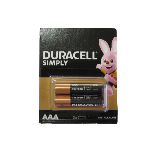 Baterii Duracell AAA LR03 2 buc/set