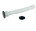 Racord flexibil-extensibil cu iesire Ø40-50 si ventil 1”1/4 cu dop cu mâner 
