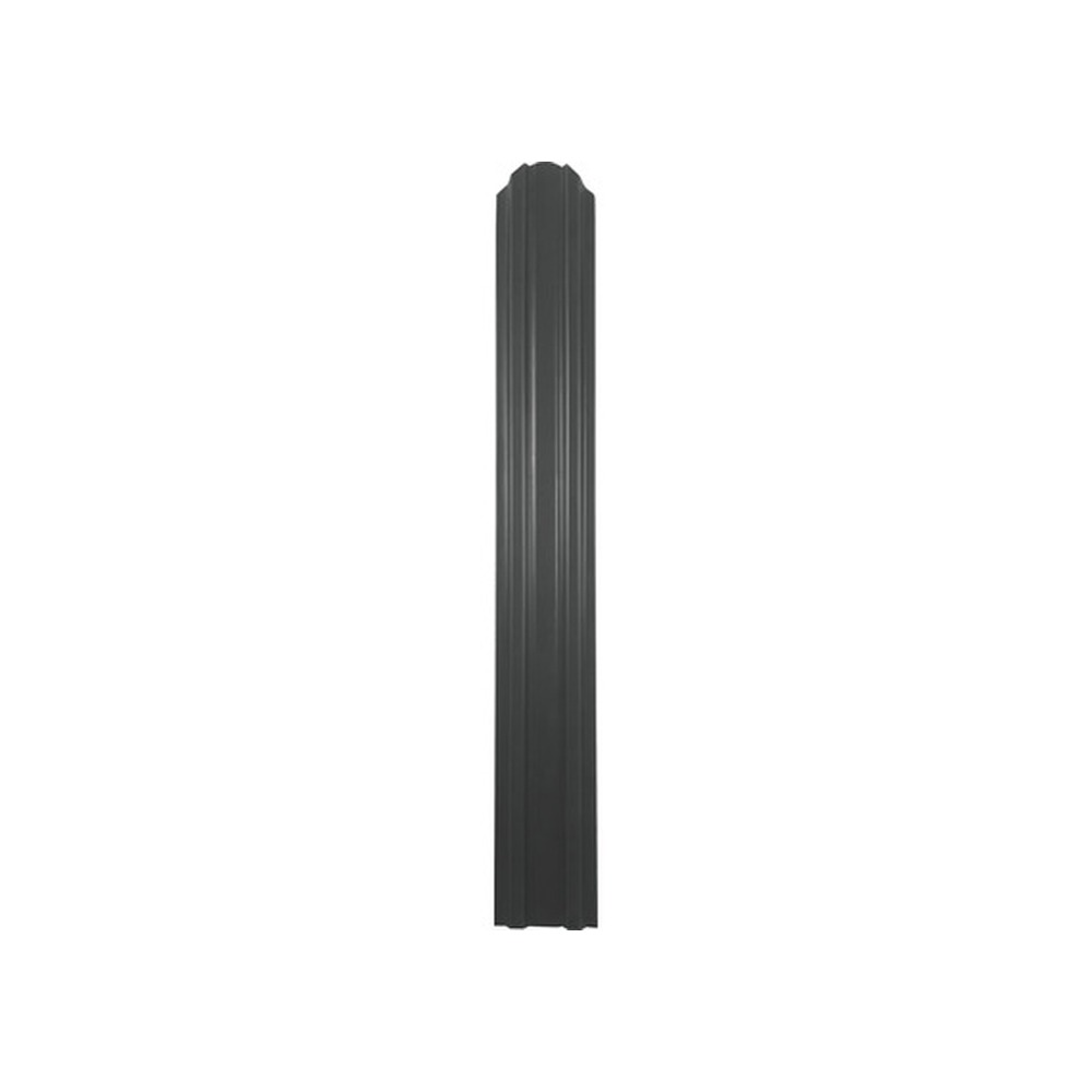 Şipcă metalică gard Bravo RAL 7016 gri lucios-grund, 1500x90x0.40 mm