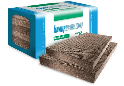 Vata Minerala Bazaltica Knauf Naturboard Venti, 150 mm (1000x600mm), 2.4 mp/pachet