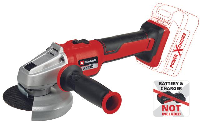Polizor unghiular fără fir Einhell AXXIO 18/125 Q, 18V, 125 mm, fără acumulator