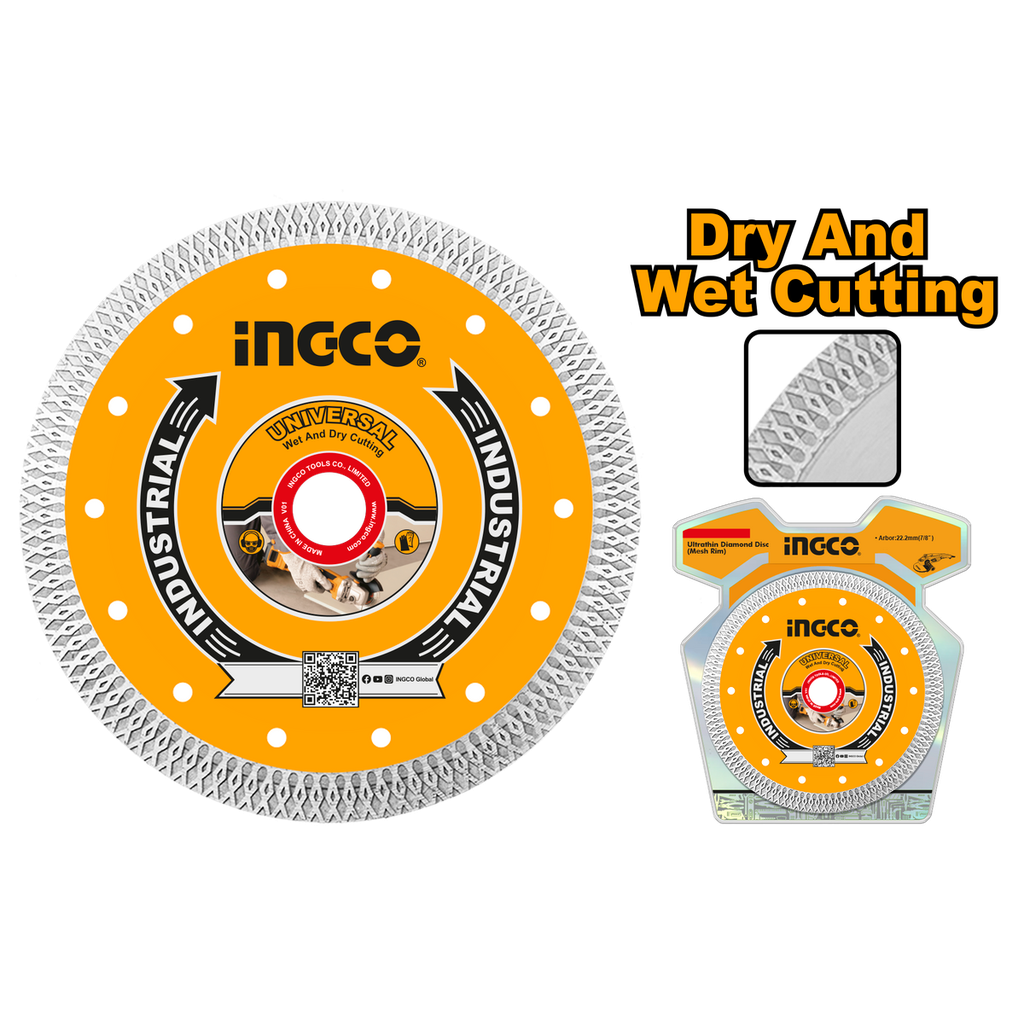 Disc diamantat continu ultra subtire 125x0.8 mm industrial