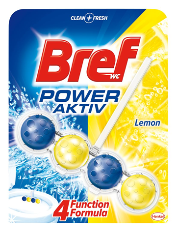 Bref wc power Aktiv lemon, 50 gr