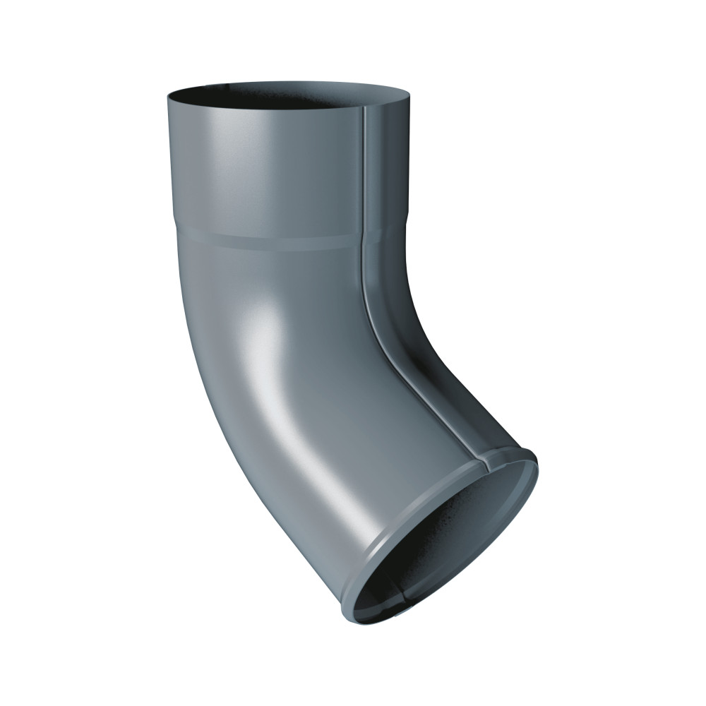 Evacuare tip cot burlan metal 88 mm RAL 7024