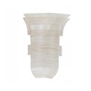 Colț exterior din PVC pentru plintă parchet universal NG/SG 56 Arțar Patina