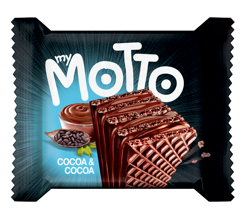 Napolitana Motto Cacao 34Gr