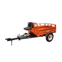 Remorca RURIS 550S, capacitate 550 kg, basculare manuala