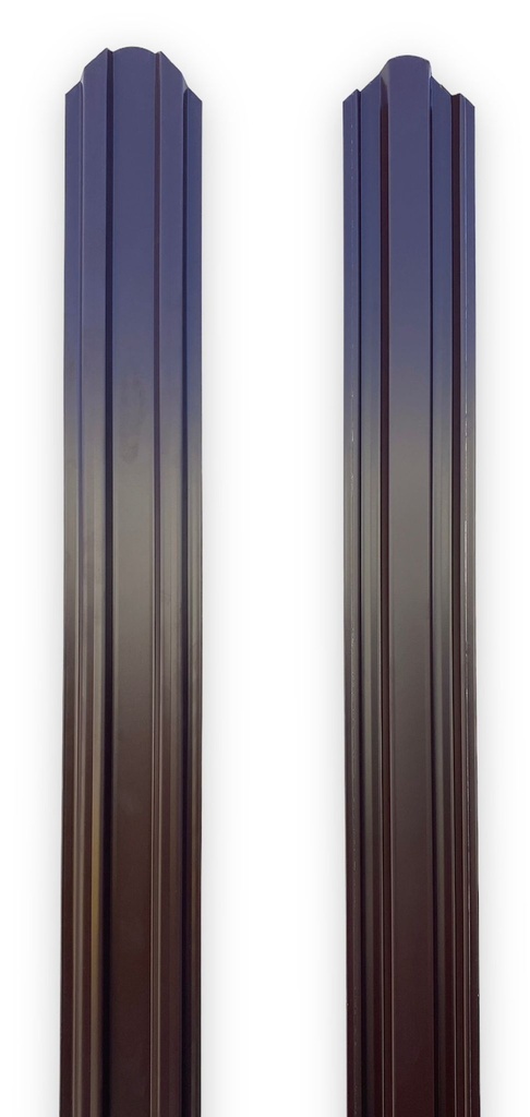 Şipcă gard metalică, RAL 8017 maro lucios-lucios,1500x90x0,4 mm