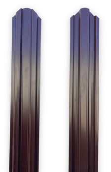 Şipcă gard metalică, RAL 8017 maro lucios-lucios,1200x90x0,4 mm