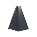 Dolie RAL 7016 gri antracit lucios pentru țiglă metalică, 0.4x416x2000 mm