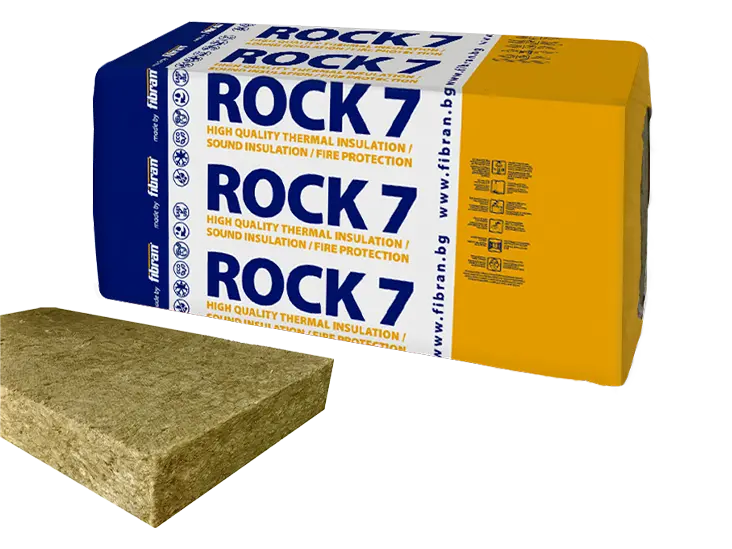 Vata bazaltică Rock Acoustic Plus75, 100 x 600 x 1200 mm 2.88 mp/bax