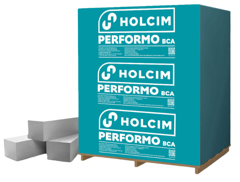 BCA Holcim Performo, 65x20x25 cm, 1.95 mc/palet