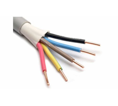 Cablu CYY-F 3x6 mm² gri, manta din PVC