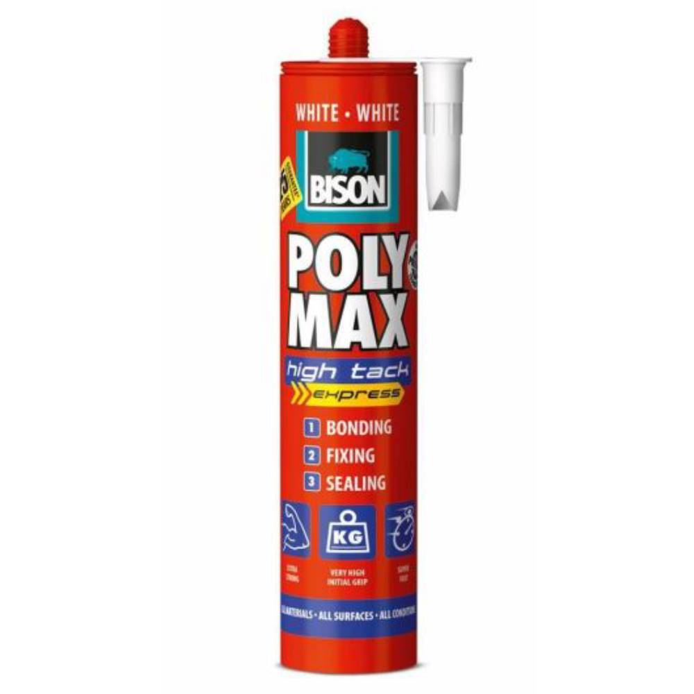 Adeziv și etanșeizant MS Polimer BISON Poly Max High Tack Express, 425g