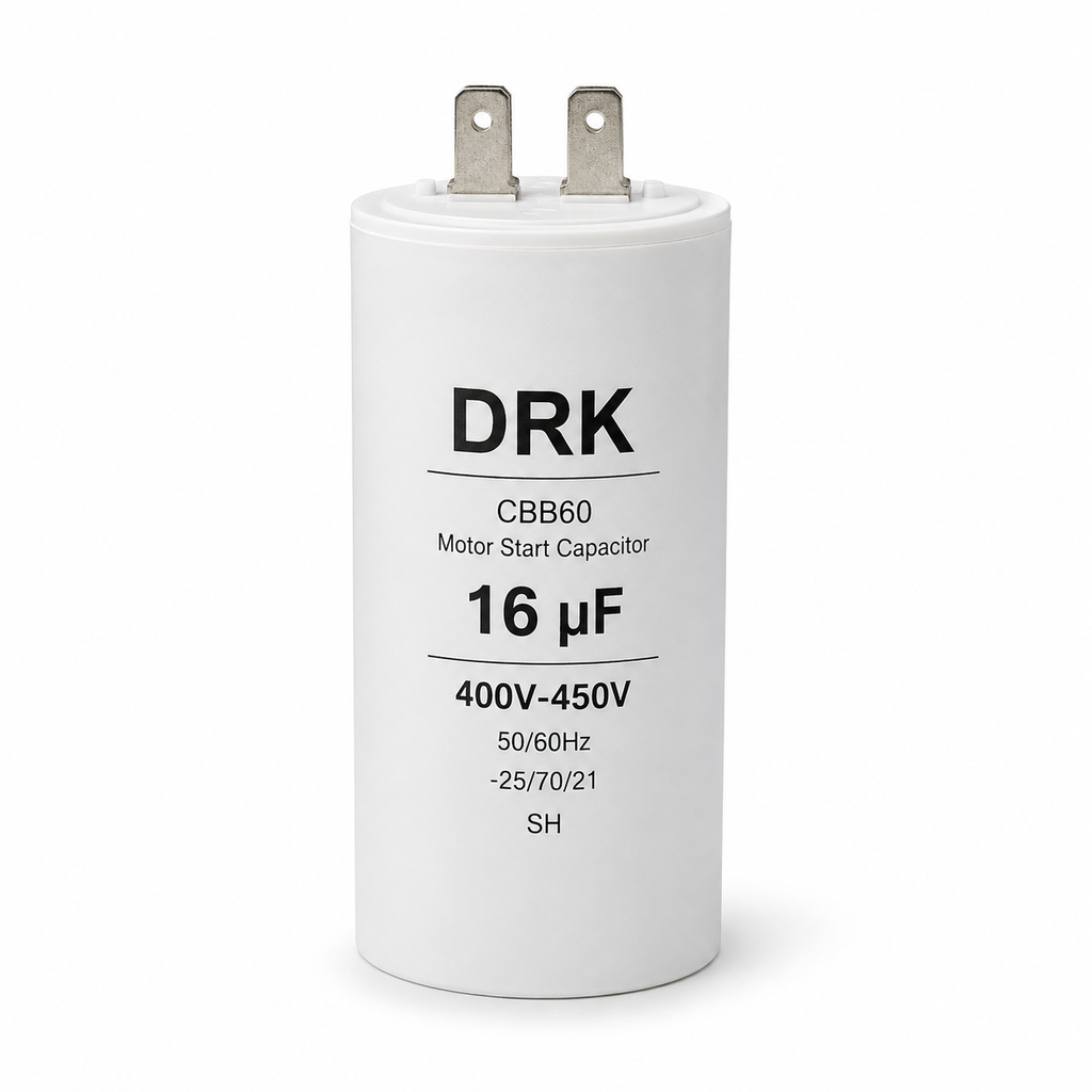 [P000556] Condensator pornire motor, 16 UF, 400V-450V, cu pin