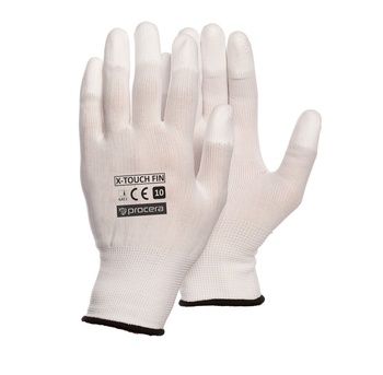 Mănuși protectie textil X-TOUCH FIN din PU (8)